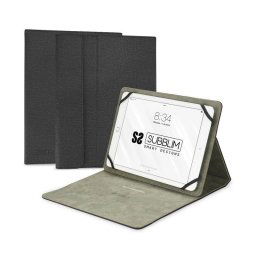 Subblim Clever Stand Funda Negra para Tablet de 10.1