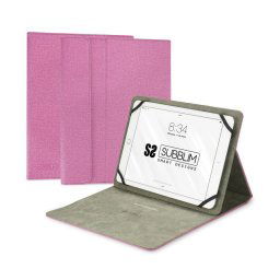 Subblim Clever Stand Funda Rosa para Tablet de 10.1