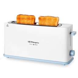 Tostadora Orbegozo TO 4014 1 Ranura 850W 7 Niveles Recogemigas Blanca