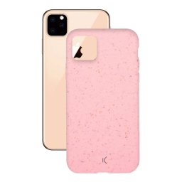 Ksix Silk Funda Eco-Friendly Rosa para iPhone 11 Pro Max