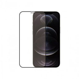 Panzer Glass Protector de Pantalla Antibacterial para iPhone 12/12 Pro Negro