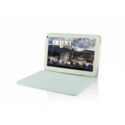 3Go CSGT09 Funda Piel Blanca para Tablet 10