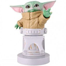 Exquisite Gaming Cable Guy The Mandalorian Baby Yoda Base de Carga Multiplataforma