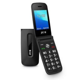 SPC Titan Teléfono Móvil para Mayores Negro