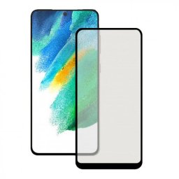 Ksix Cristal Templado 9H Full Glue 2.5D Borde Negro para Samsung Galaxy S21 FE 5G