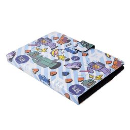 SilverHT Funda Universal Estampada Pixel Gamer para Tablet 9"-11