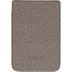 Pocketbook WPUC-627-S-GY Funda para Libro Electrónico 6" Folio Marrón/Gris