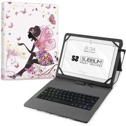 Subblim Keytab Funda Universal con Teclado Hada para Tablet 11.1