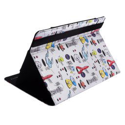 SilverHT Funda Universal Estampada Space Silver Metal para Tablet 9"-10.1