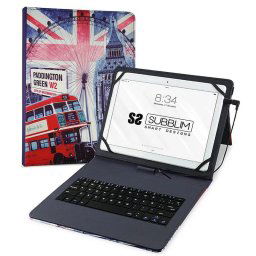 Subblim Keytab England USB Funda para Tablet 10.1