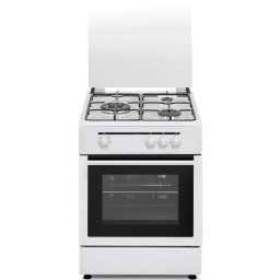 Vitrokitchen CB5530BB Cocina de Gas 3 Zonas Blanca