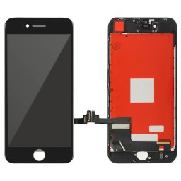 Clappio Repuesto Pantalla LCD + Táctil Negra para iPhone 8 Plus