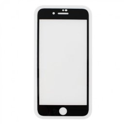 Mooov Protector Pantalla Cristal Templado 3D Marco Negro para Iphone 7/8/SE 2020