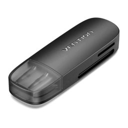 Vention CLGB0 Lector de Tarjetas Externo SD/MicroSD USB 3.0