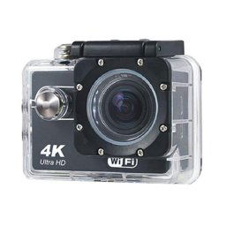 Klack K4K Cámara Deportiva 4K Wifi Negro