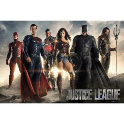 Erik Maxi Póster DC Comics Liga De La Justicia Personajes 91.5x61cm