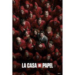 Erik Maxi Póster La Casa De Papel Guerra 91.5x61 cm