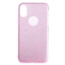 Funda Brillantina Premium Rosa para iPhone X