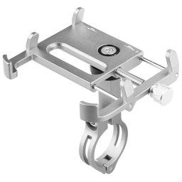 OcioDual Soporte Manillar de Bicicleta/Motocicleta para Smartphone Plata