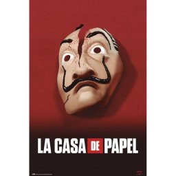Erik Maxi Póster La Casa de Papel Mascara 91.5x61cm