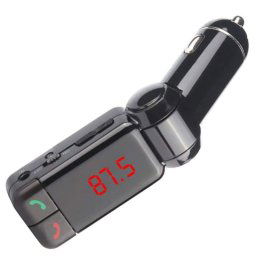 Klack Transmisor FM Bluetooth USB/Manos Libres/Reproductor MP3 para Coche