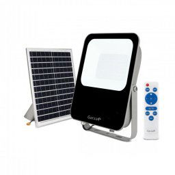 Garza Proyector Solar Programable 60W Blanco Frío