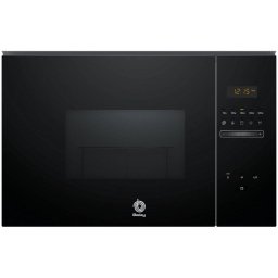 Balay 3CG5172N2 Microondas Integrable con Grill 20L 800W Cristal Negro