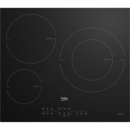 Beko HIIS63206M Placa de Inducción 3 Zonas 60cm Negra