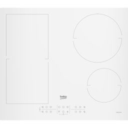 Beko HII64200FMTW Placa de Inducción 4 Zonas 58cm Blanca