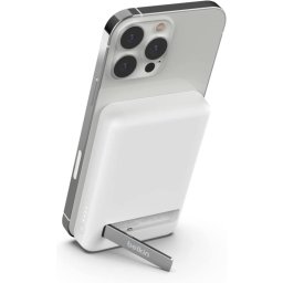 Power Bank Belkin BoostCharge Inalámbrica Magnética 5000mAh Blanca para iPhone