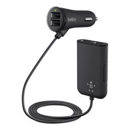 Balkin Road Rockstar Cargador de coche 4 xUSB 7.2A Negro