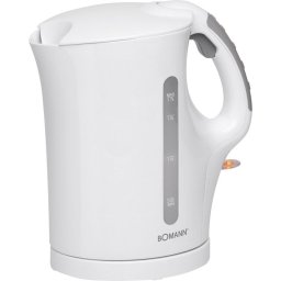 Bomann WK 5011 Hervidor de Agua 1.7L 2200W Blanco