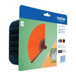 Brother LC-125XL/129XL Pack de 4 Cartuchos de Tinta