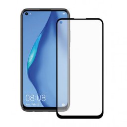 Contact Extreme 2.5D Protector Cristal Templado Negro para Huawei P40 Lite