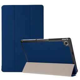 Cool Funda Polipiel Liso Azul para Lenovo Tab M10 HD 2ª Gen (TB-X306) 10.1