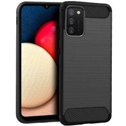 Cool Funda Carbón Negro para Samsung Galaxy A02s