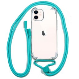 Cool Funda con Cordón Celeste para iPhone 12 Mini