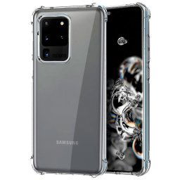 Cool Funda AntiShock Transparente para Samsung Galaxy S20 Ultra 5G