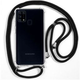 Cool Funda con Cordón Negro para Samsung Galaxy M31