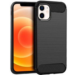 Cool Funda Carbón Negro para iPhone 12 mini