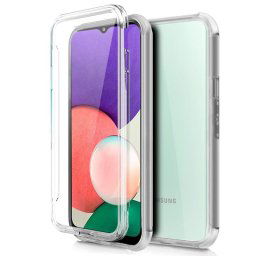 Cool Funda Silicona 3D Transparente para Samsung Galaxy A22 5G