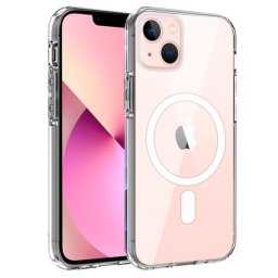 Cool Funda Magnética Transparente para iPhone 13