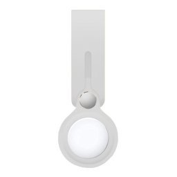 Cool Loop Llavero Silicona Blanco Compatible con AirTag