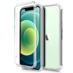 Cool Funda Silicona 3D Transparente Trasera y Delantera iPhone 12/12 Pro