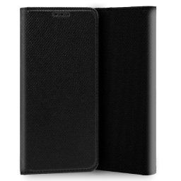 Cool Funda Flip Cover Liso Negro para iPhone XS Max