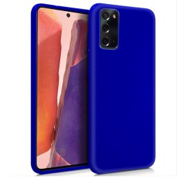 Cool Funda Silicona Azul para Samsung Galaxy Note 20