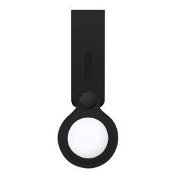 Cool Loop Llavero Silicona Negro Compatible con AirTag