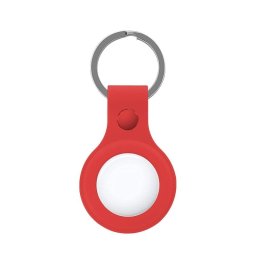 Cool Llavero Silicona Rojo Compatible con AirTag