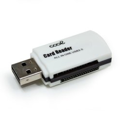 Cool All in One Multilector de Tarjetas USB Universal Blanco