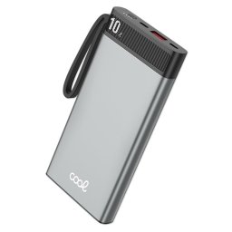 Power Bank Cool Bateria 10.000 mAh 3A / 20W PD Silver